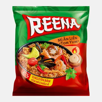 Лапша быстрого приготовления Reena Том-ям 85г