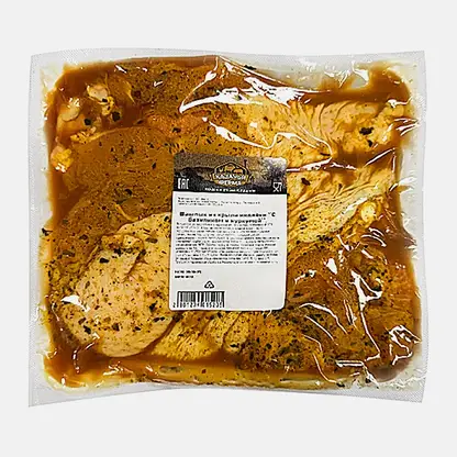 Шашлык из крыла индейки с базиликом и куркумой Казачья Ферма
