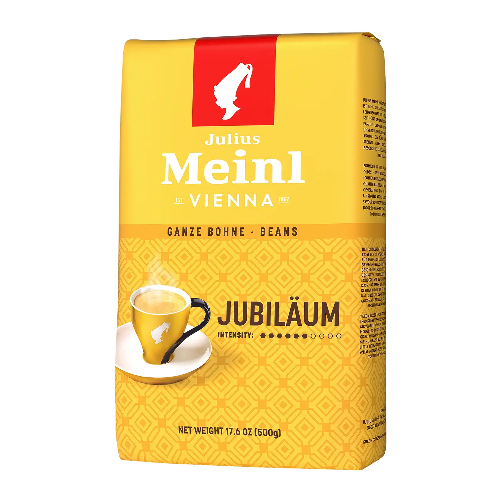 Изображение товара Кофе в зёрнах Julius Meinl Юбилейный 500г с ароматом