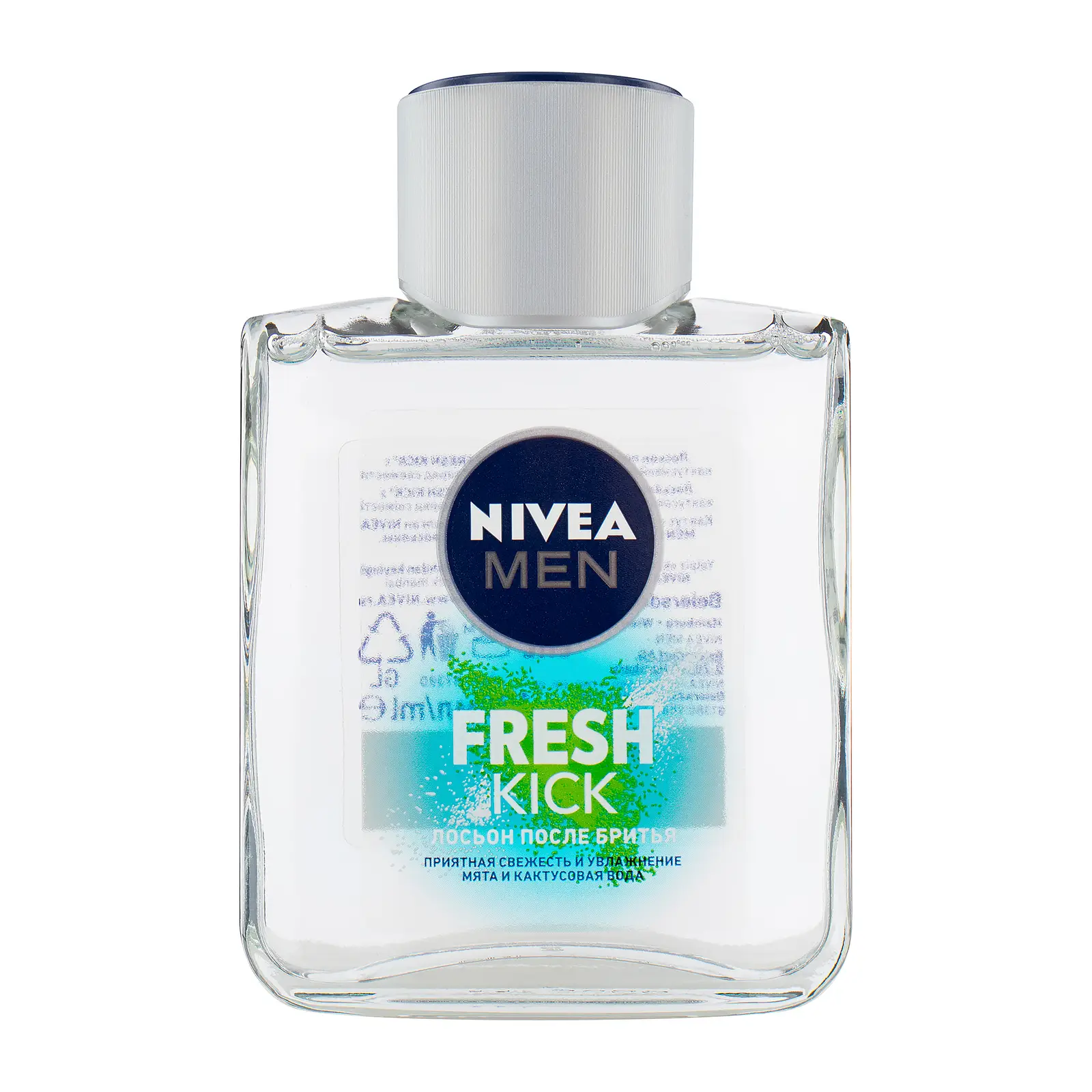 Лосьон после бритья NIVEA Men Fresh Kick мята и кактусовая вода 100мл