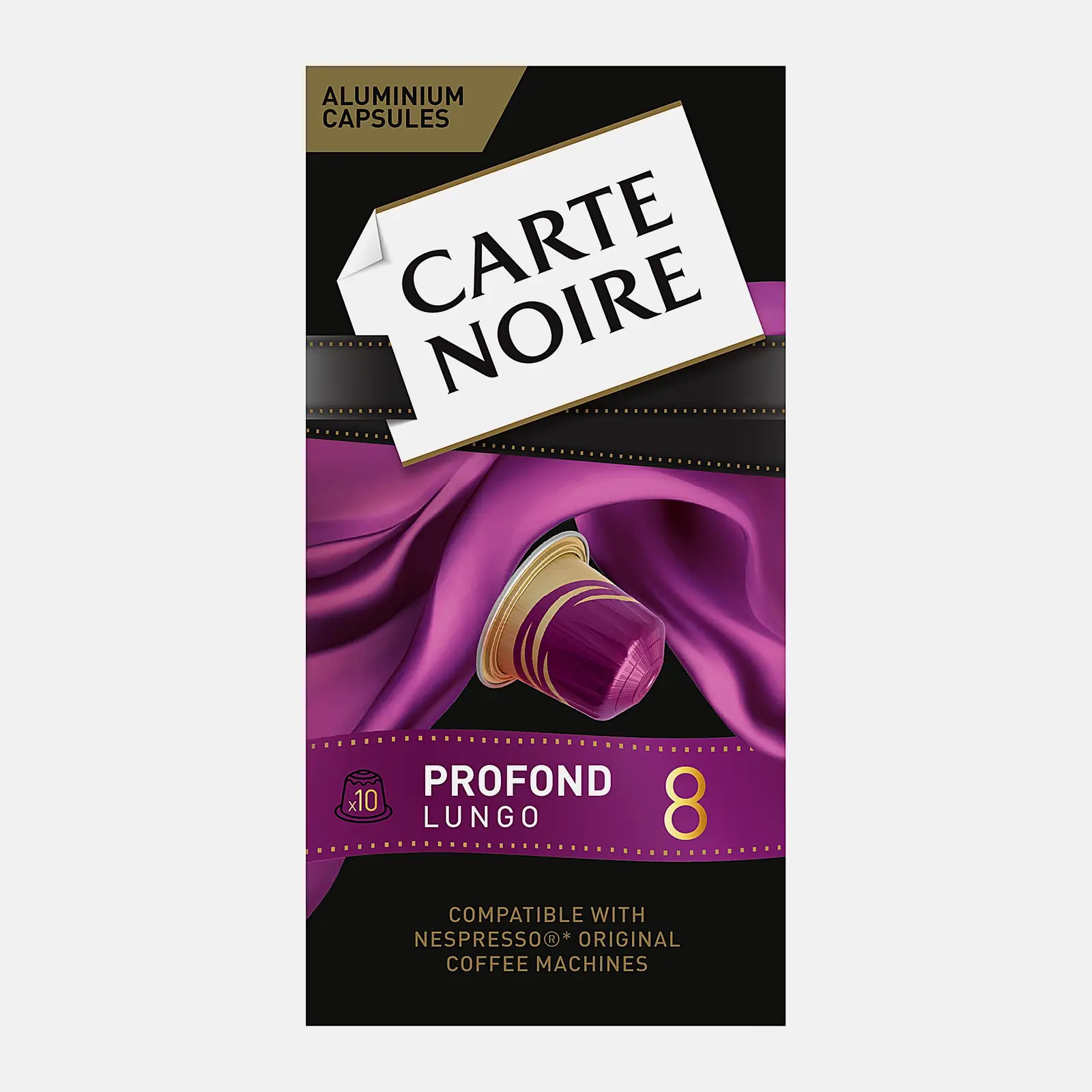 Изображение товара Кофе Carte Noire Profond Lungo Nespresso капсулы 0.052 кг