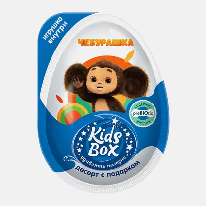 Десерт с игрушкой Kids Box 20г в ассортименте