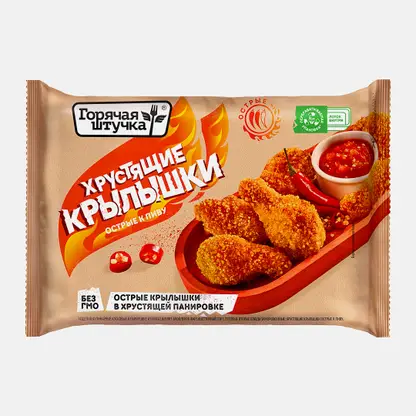 Крылышки Горячая штучка хрустящие острые к пиву 300г