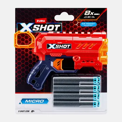 Игрушка Бластер Zuru X-Shot Micro с аксессуарами