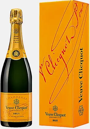 Белое вино игристое брют Veuve Clicquot 12% 750мл