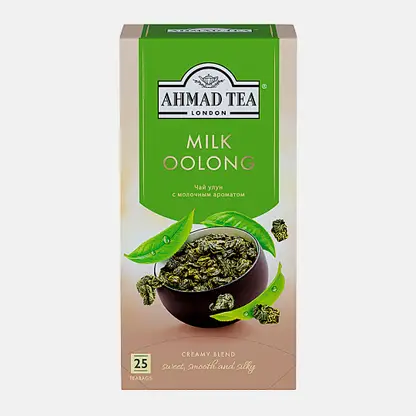 Чай зеленый Ahmad Tea Milk Oolong молочный улун 25пак