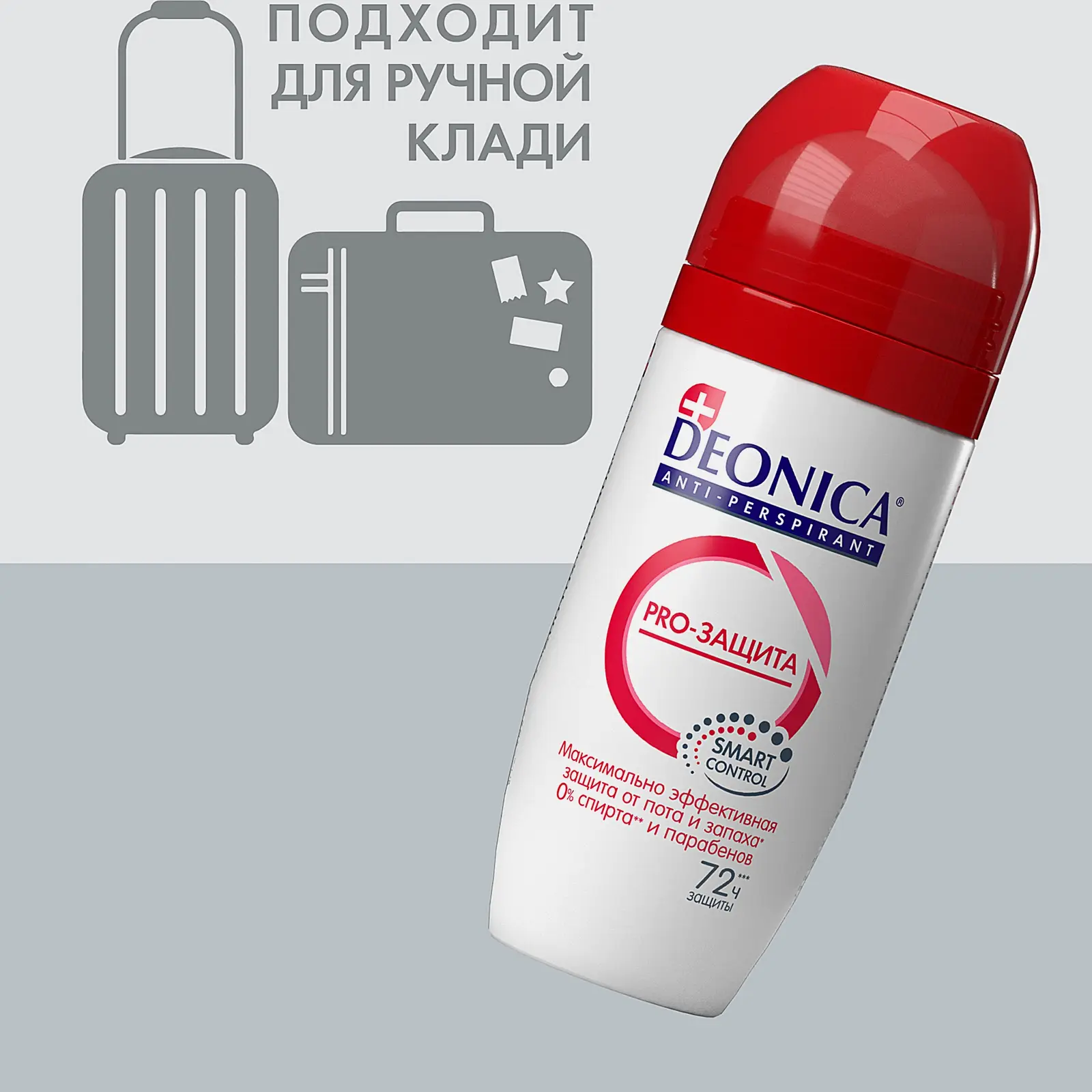 Женский дезодорант антиперспирант Pro-Защита шариковый Deonica 50мл