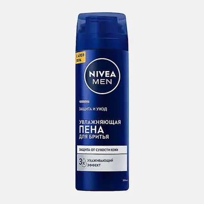 Увлажняющая Пена для бритья Защита и уход NIVEA Men 200мл