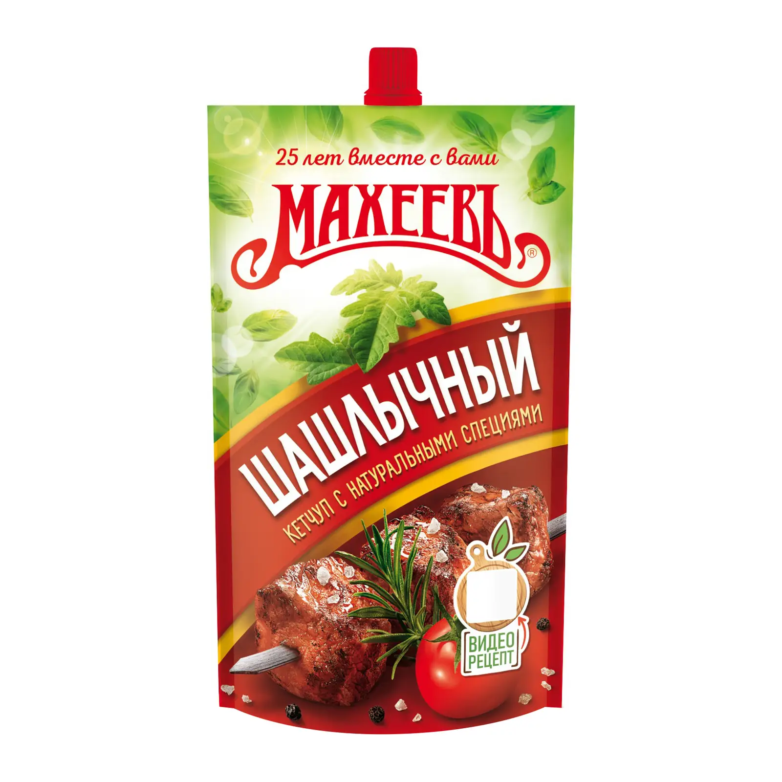 Изображение товара Кетчуп Махеевъ Шашлычный 300г - ароматная приправа для мясных и овощных блюд