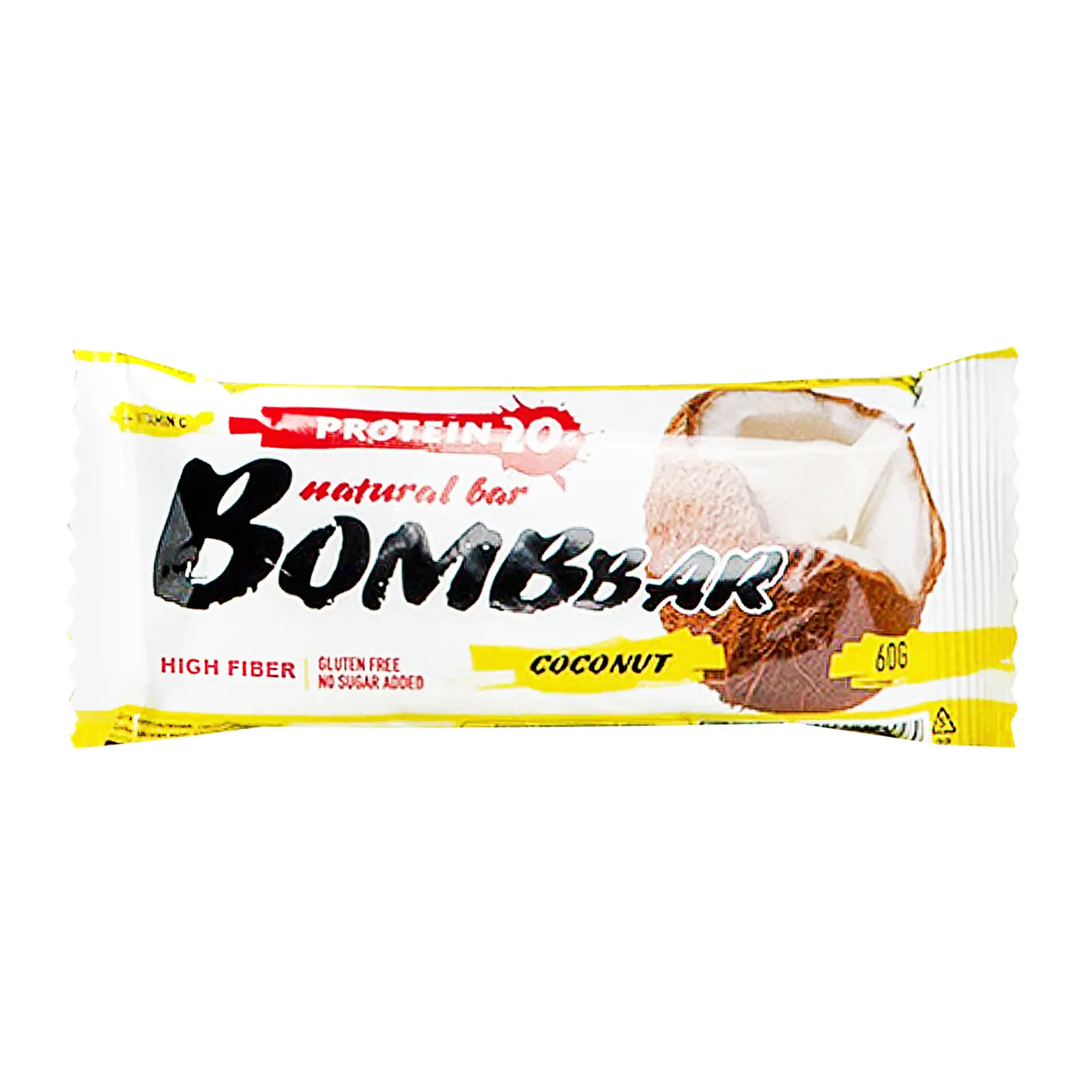 Изображение товара Батончик Bombbar протеиновый Кокос 60г