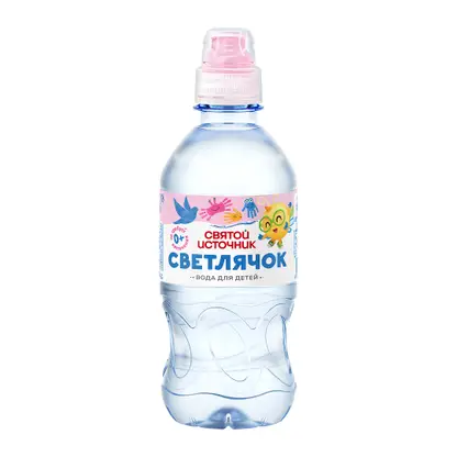 Изображение товара Вода Святой Источник детская негазированная 330мл в ассортименте