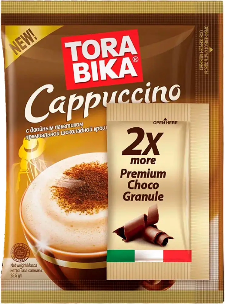 Изображение товара Кофейный напиток Torabika Cappuccino капучино 25.5г