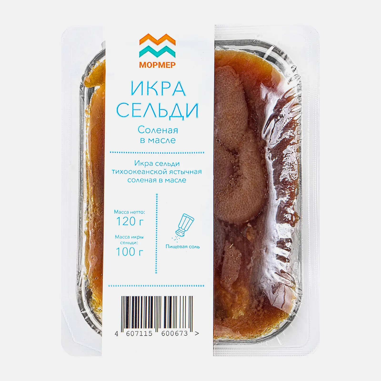 Изображение товара Икра сельди Мормер соленая в масле 120г высокое качество Roman