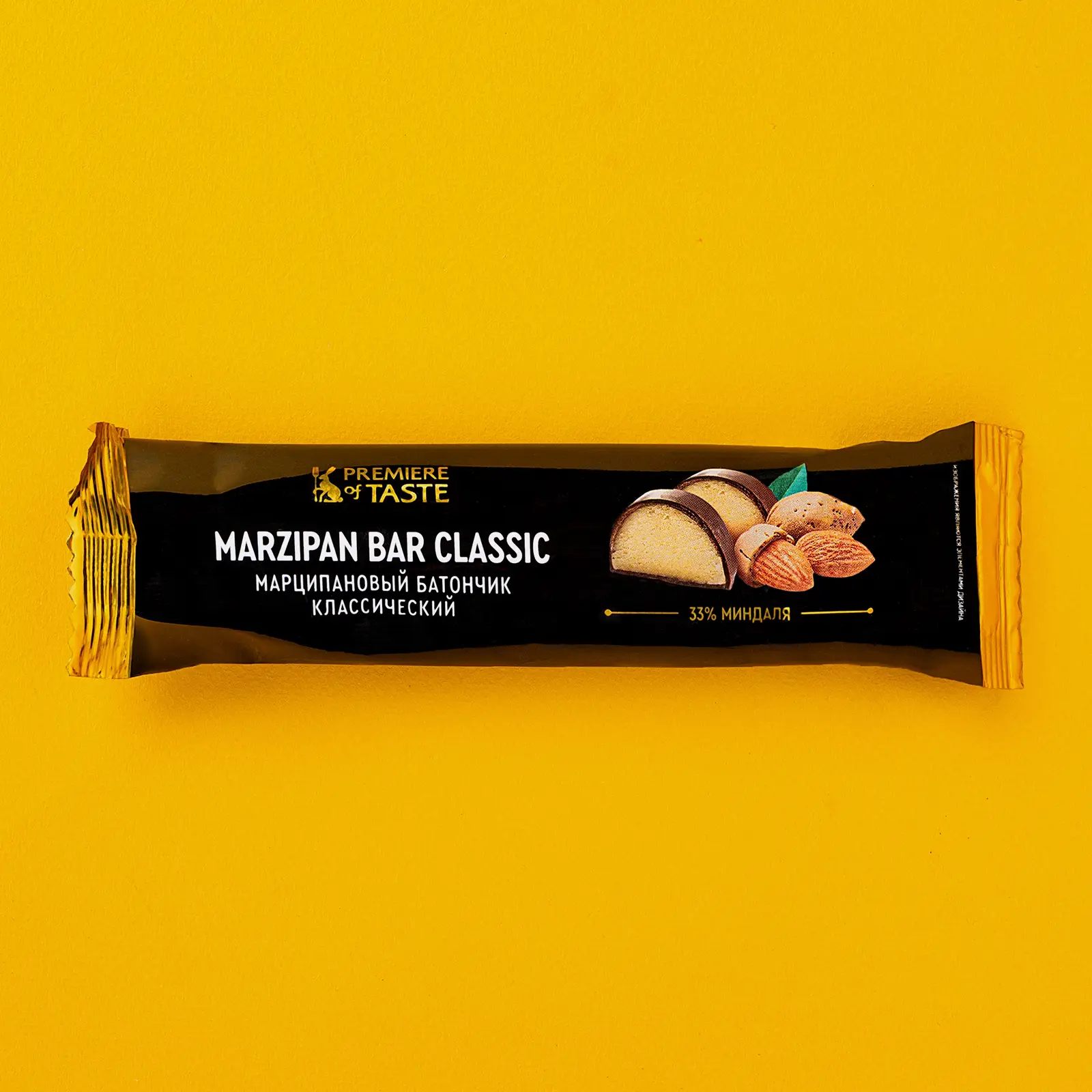 Марципановый батончик 33% миндаля Premiere of Taste 90г