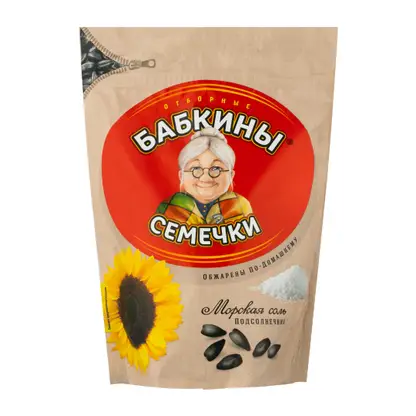 Изображение товара Семечки Бабкины семечки соленые 300г
