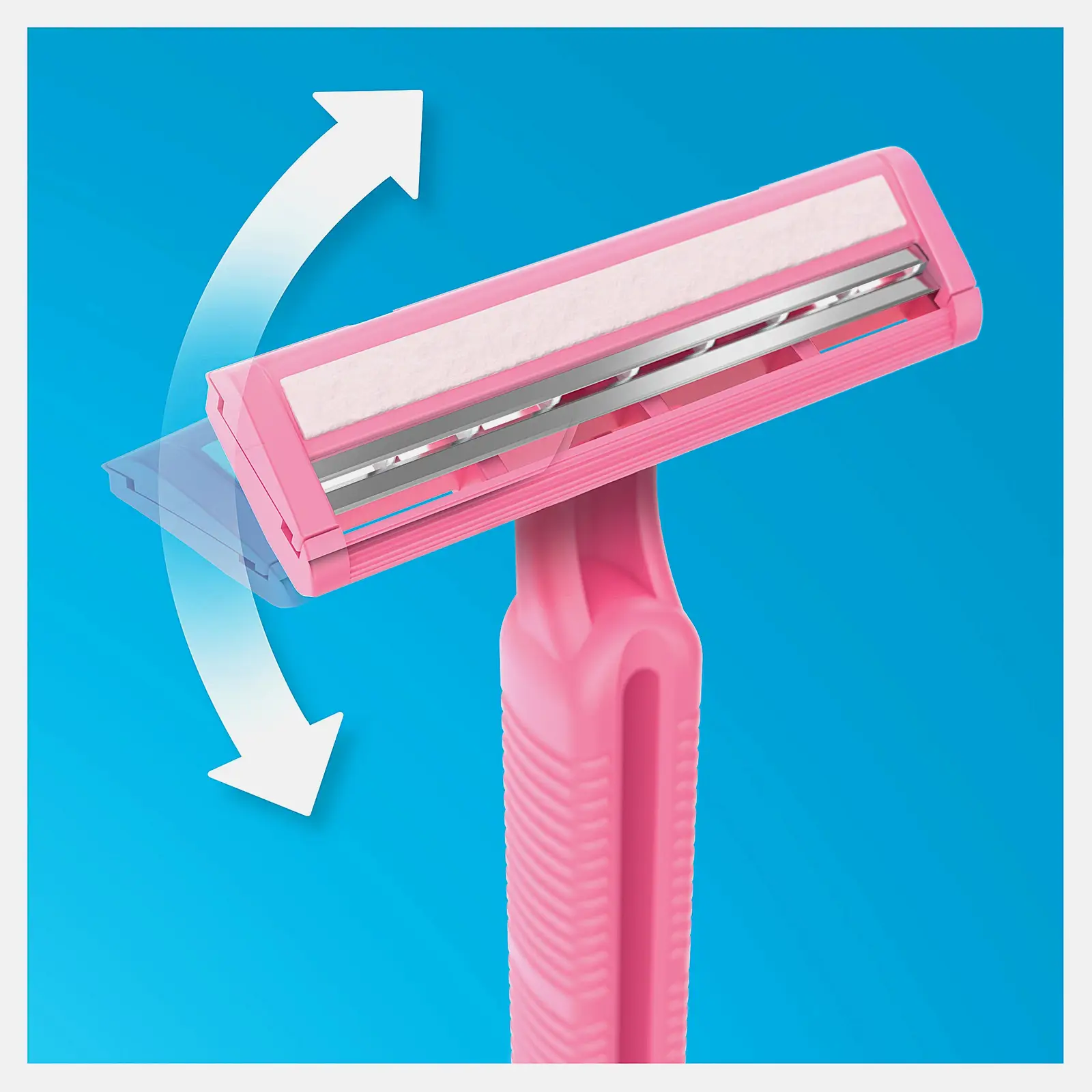 Бритва Gillette Blue II одноразовая женская 4шт+1шт подарок