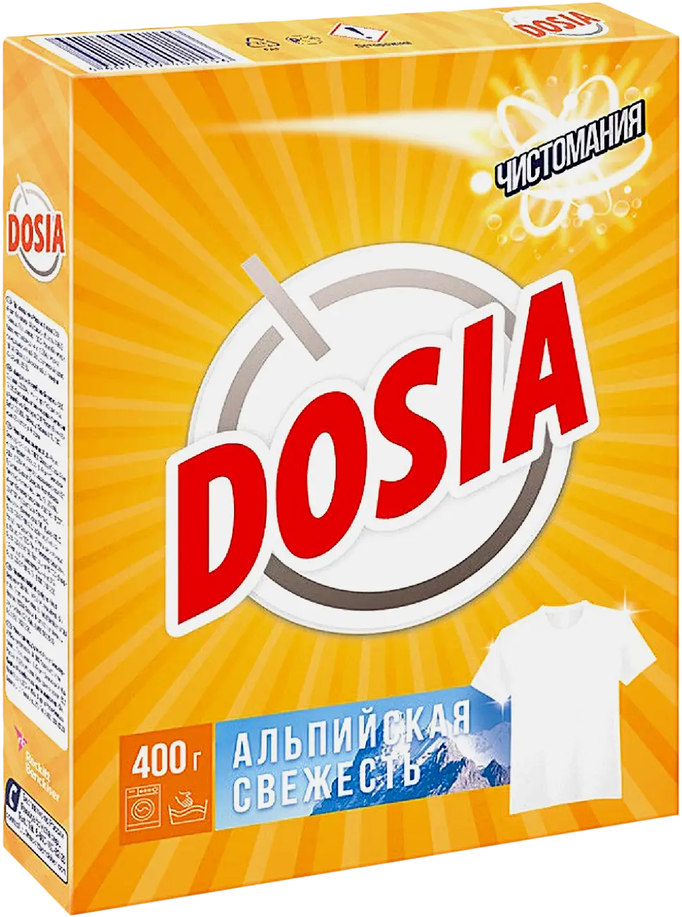 Стиральный порошок Dosia Optima Альпийская свежесть 400г