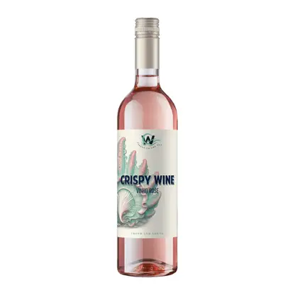 Вино Crispy Wine розовое полусухое 10.5% 750мл