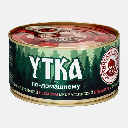 Утка по-домашнему Балтийский Деликатес 325г