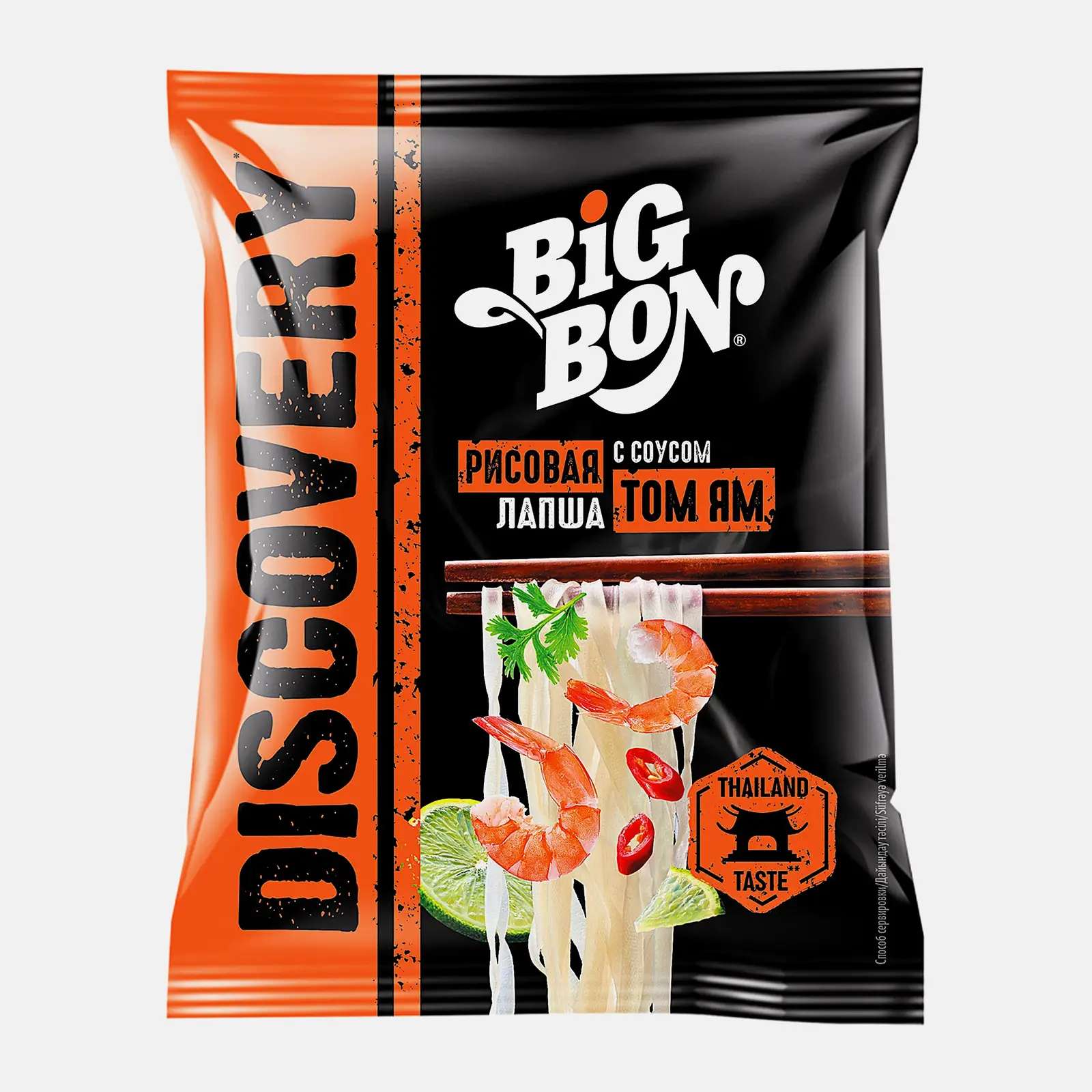 Изображение товара Лапша рисовая с соусом Том Ям Big Bon Discovery 65г
