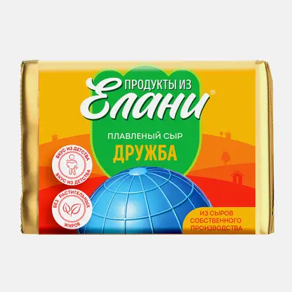 Сыр Продукты из Елани Дружба плавленый 35% 90г