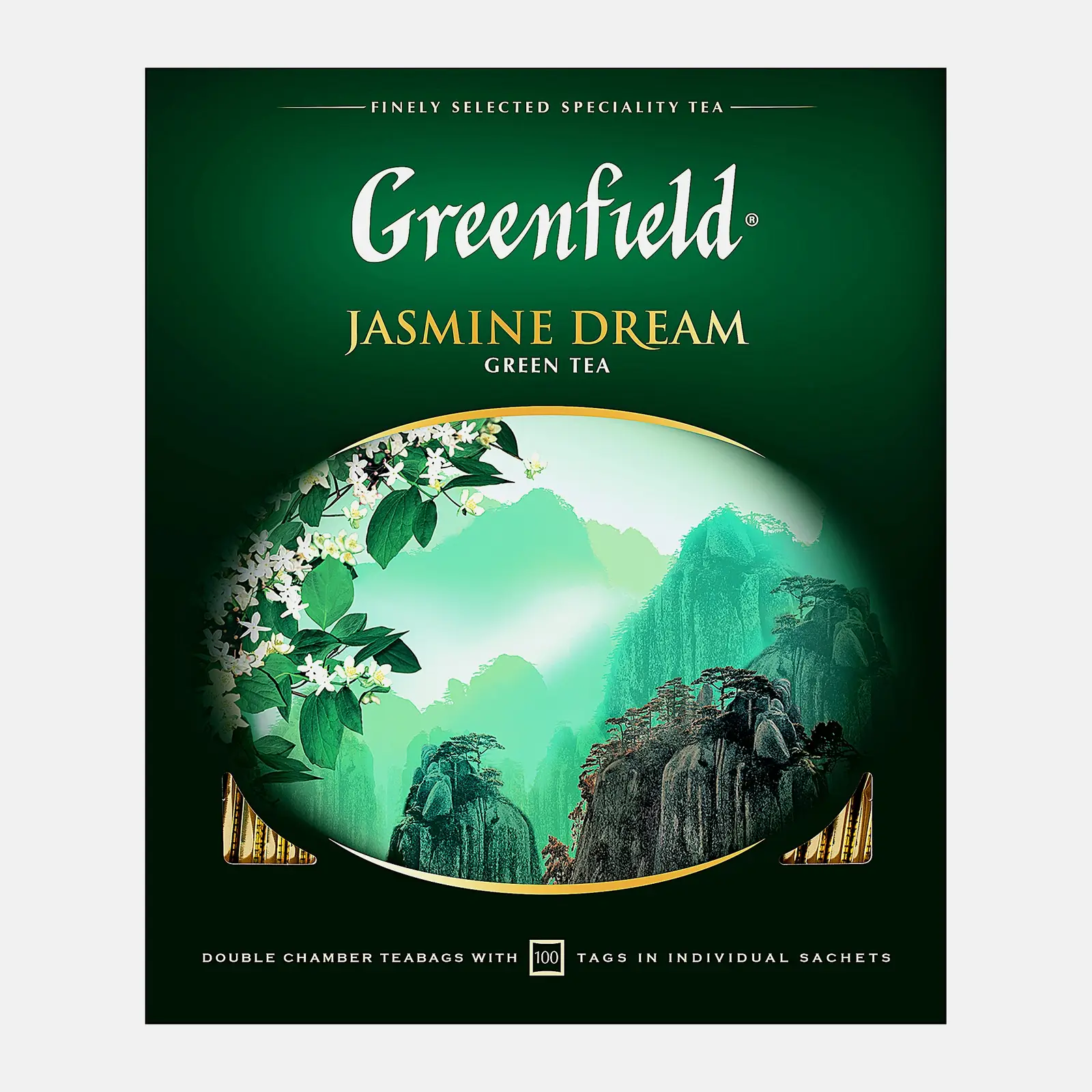 Чай зеленый Greenfield Jasmine Dream 100пак