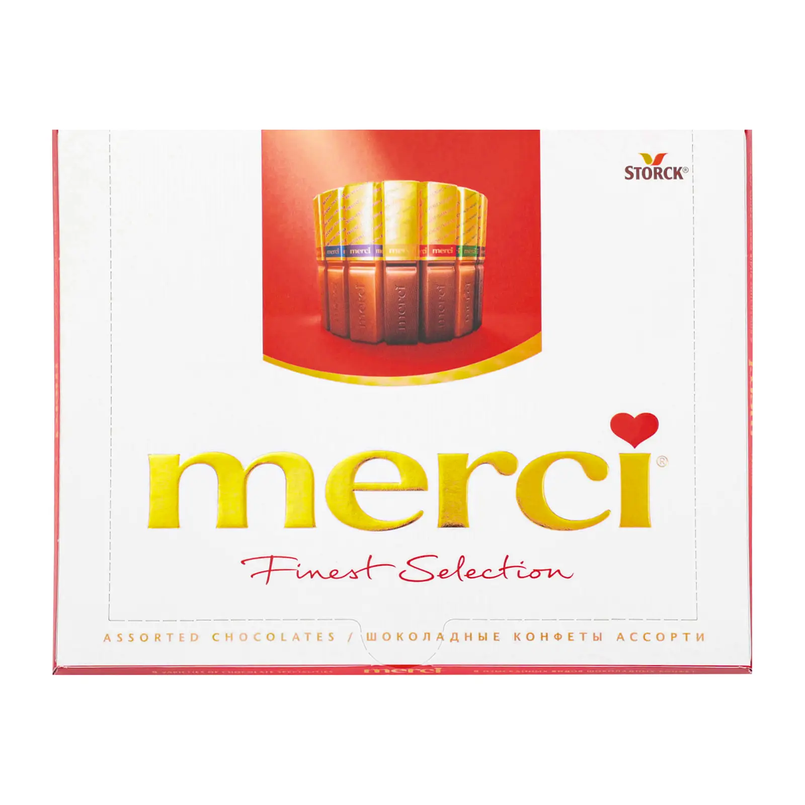 Изображение товара Merci Набор конфет Ассорти 250 г - 8 видов шоколада