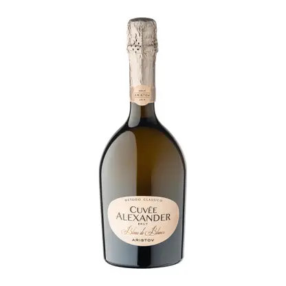 Вино игристое Cuvee Alexander Blanc de Blancs Extra Brut белое экстра брют 13% 750мл