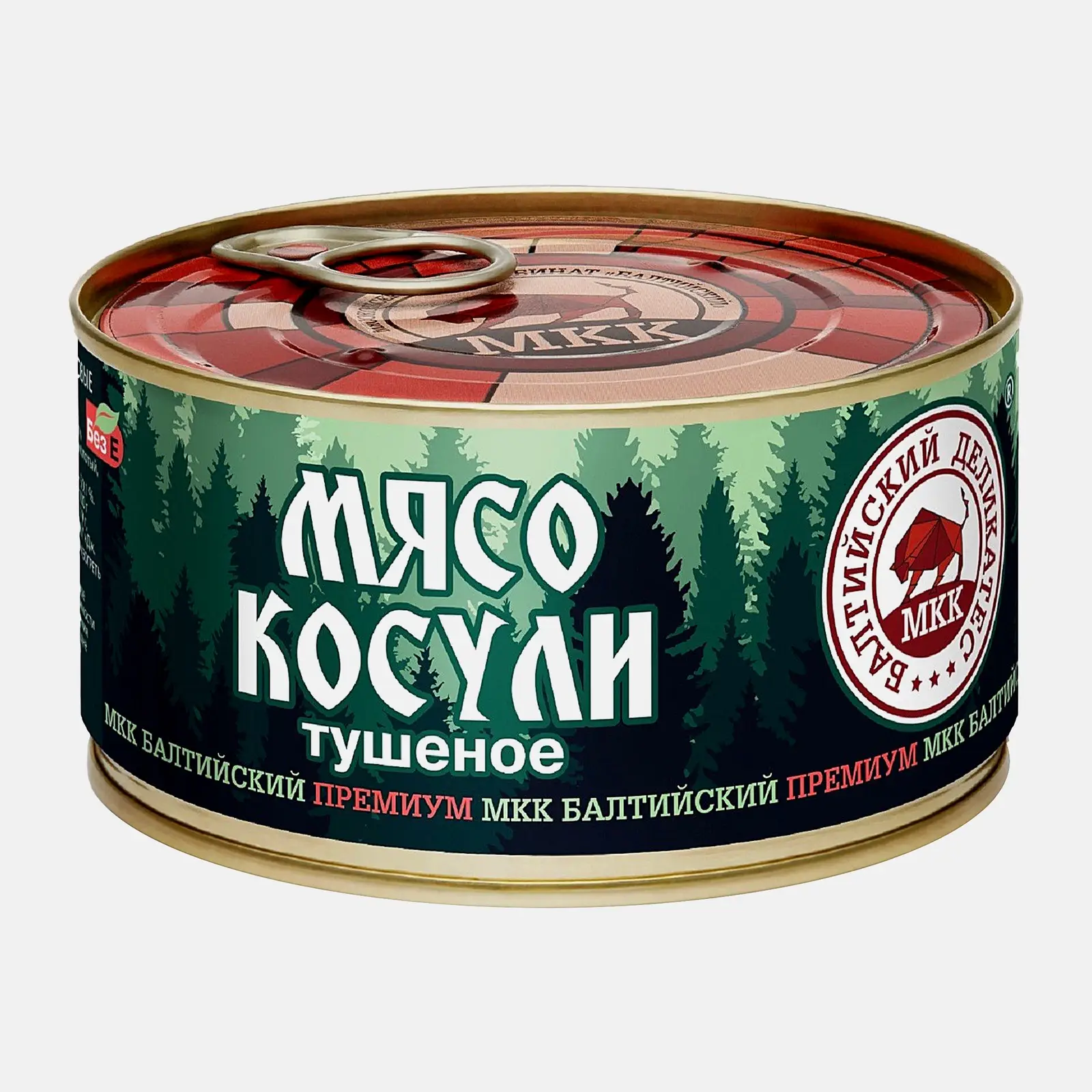 Мясо косули Балтийский деликатес тушеное 325г