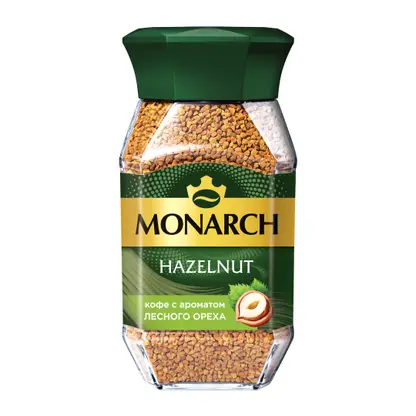 Изображение товара Кофе растворимый Monarch Hazelnut Лесной орех 95г