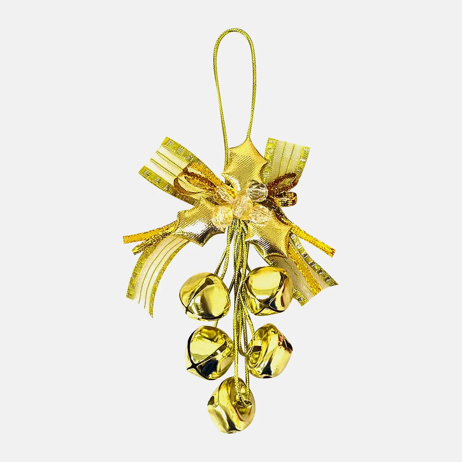 Украшение Колокольчики с бантом 20см KMBB2503MK в ассортименте