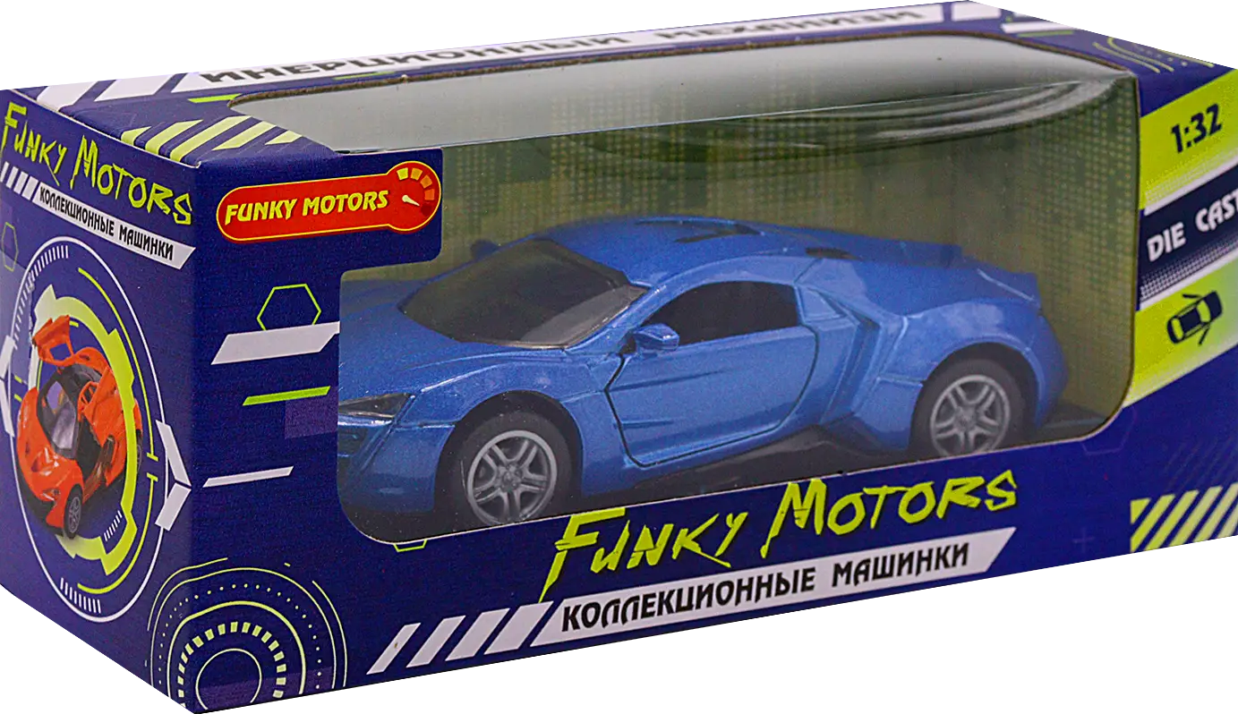 Игрушка Funky Toys Машинка инерционная металл 1:32 в ассортименте