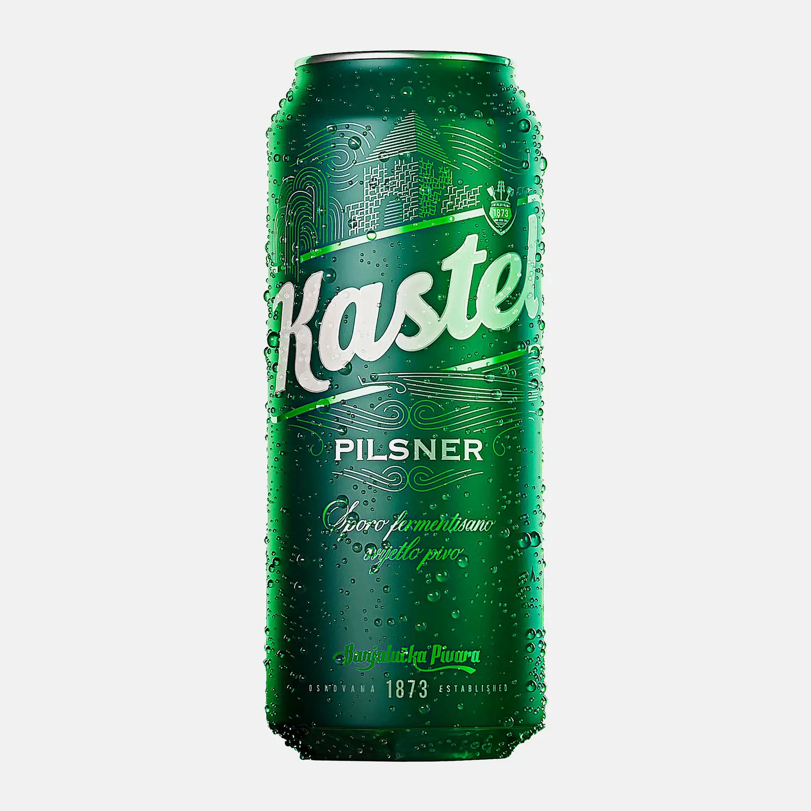 Светлое пиво фильтрованное Kastel Pilsner 4.6% 500мл