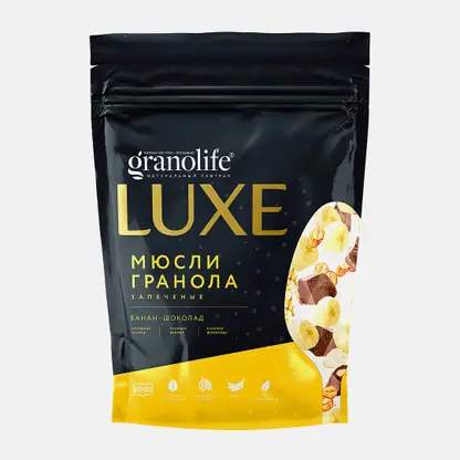 Гранола Granolife Luxe Банан-шоколад 300г