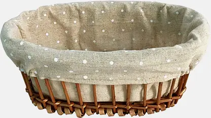 Сухарница овальная 16*25см