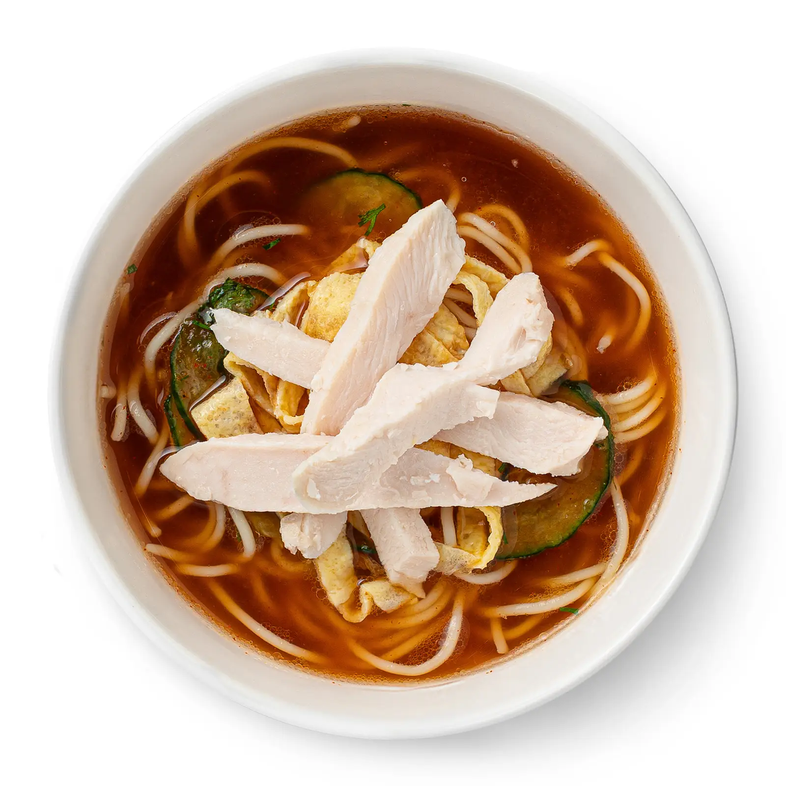 Изображение товара Суп Кукси с курицей на овощном бульоне 400г Йуми быстрое вкусное блюдо