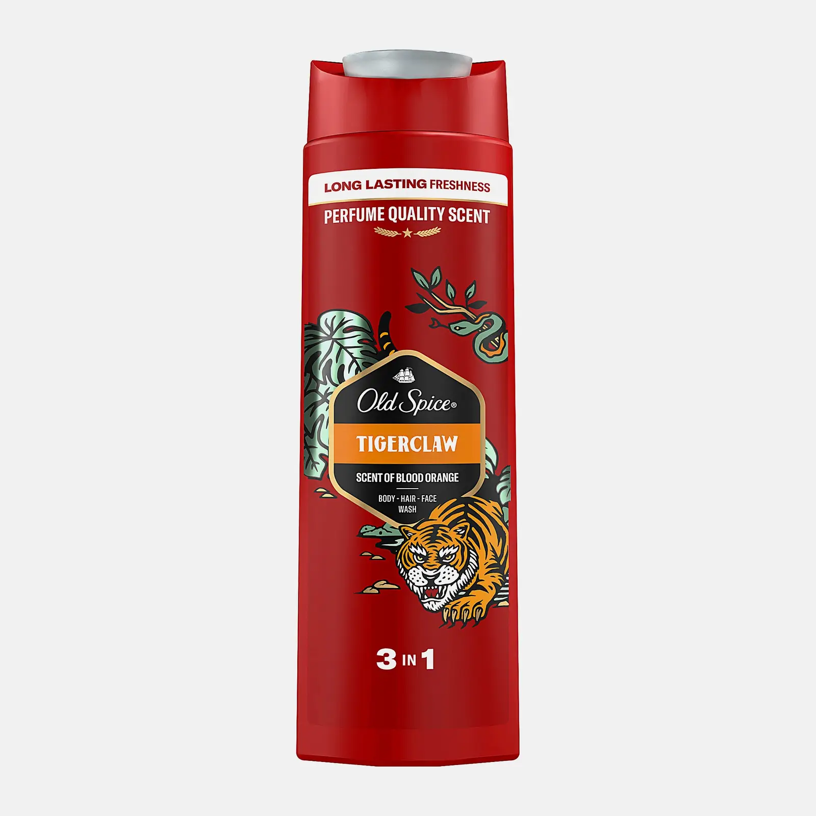 Гель для душа и шампунь Old Spice Tigerclaw 400мл
