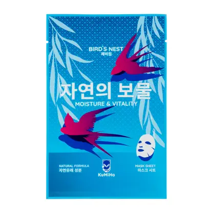 Изображение товара Маска для лица Kumiho тканевая увлажняющая с экстрактом ласточкиного гнезда 20мл