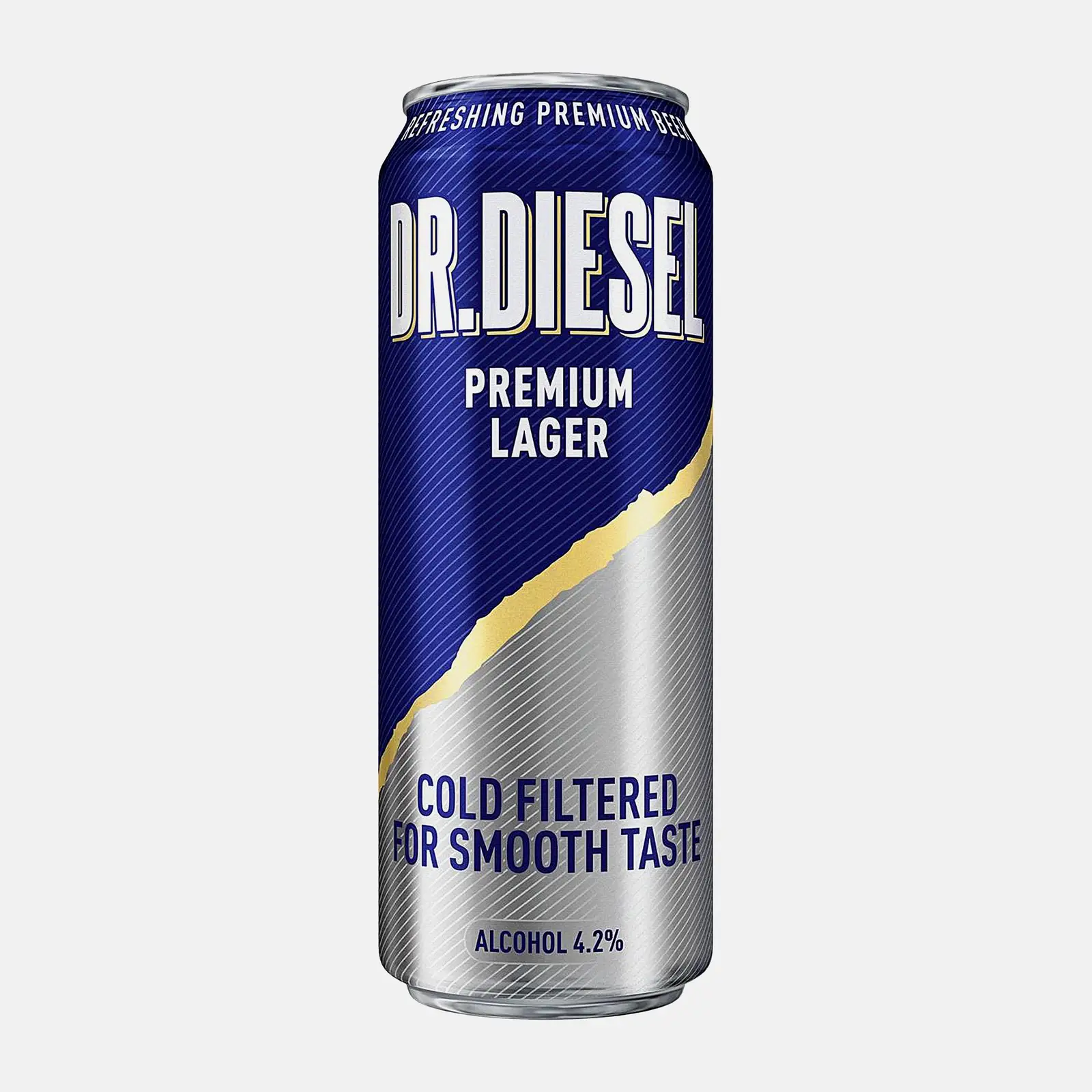 Пиво Doctor Diesel Light Премиум Лагер светлое фильтрованное 4.2% 430мл
