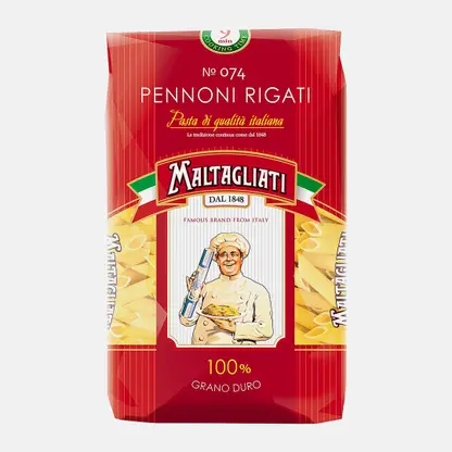 Макароны Maltagliati 074 Pennoni Rigati 450г