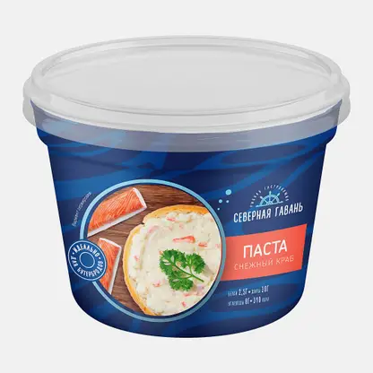 Паста снежный краб Северная гавань 135г