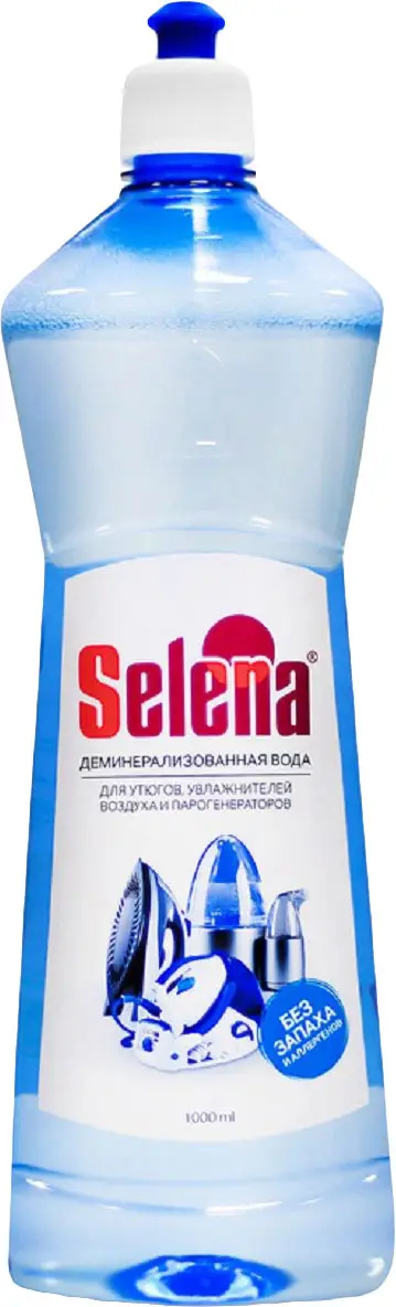 Вода для утюгов Selena облегчает глажение 1л