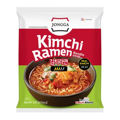 Изображение товара Рамен Jongga с настоящим Кимчи 144г