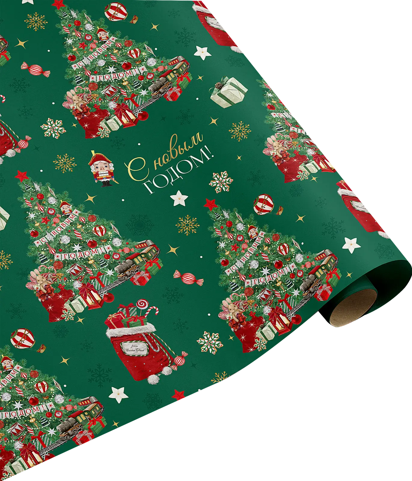 Упаковочная бумага Пакетико Страна чуде 70*100см