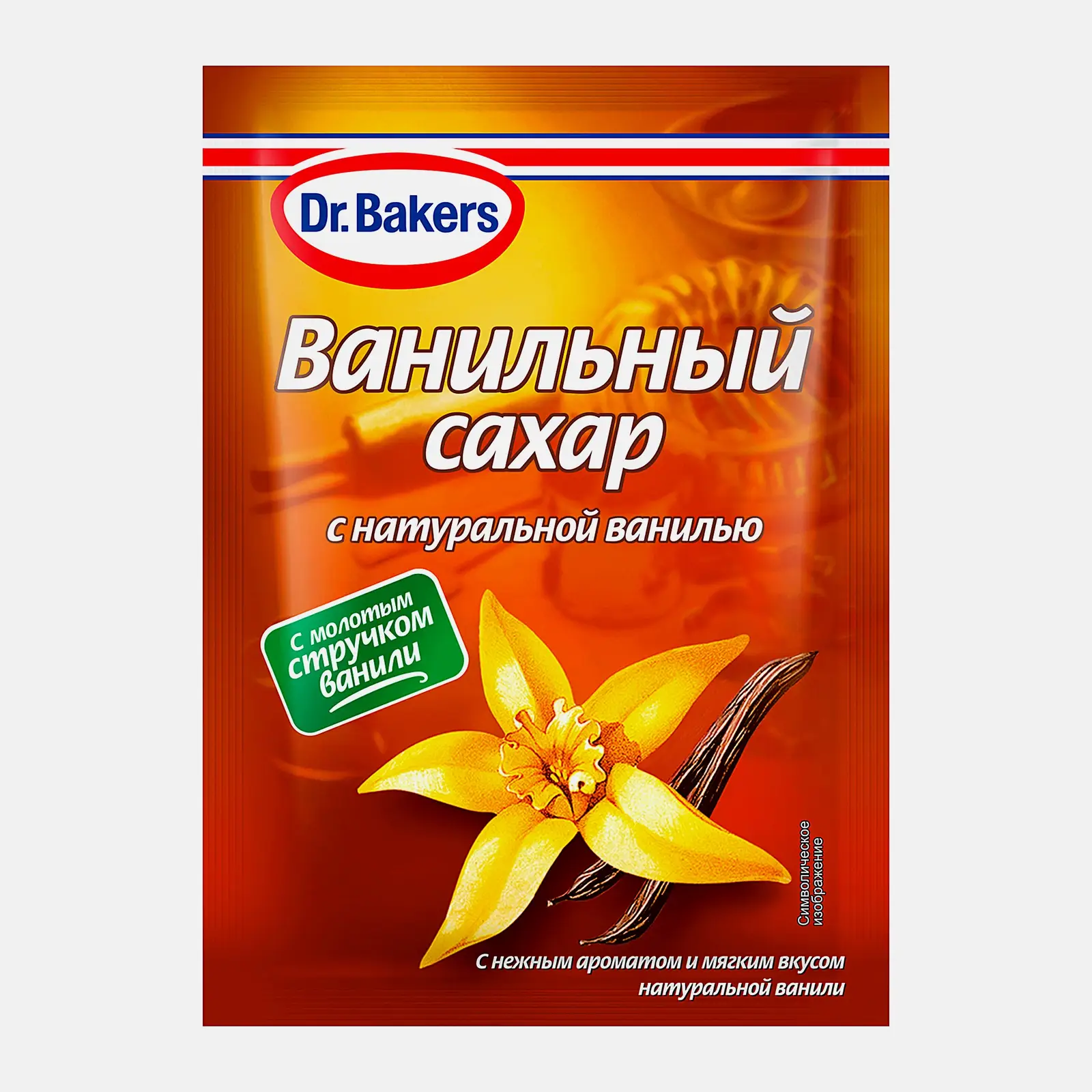 Изображение товара Сахар Dr. Bakers с натуральной ванилью 15г