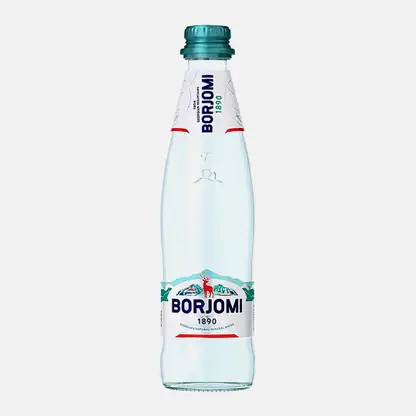 Вода минеральная газированная Borjomi 330мл