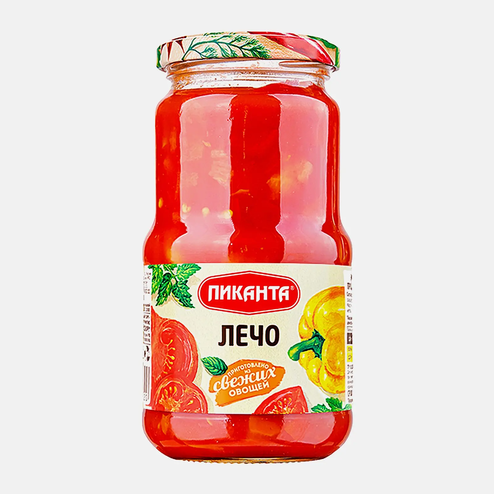 Изображение товара Лечо Пиканта 450г натуральная закуска из сладкого перца и томатного сока