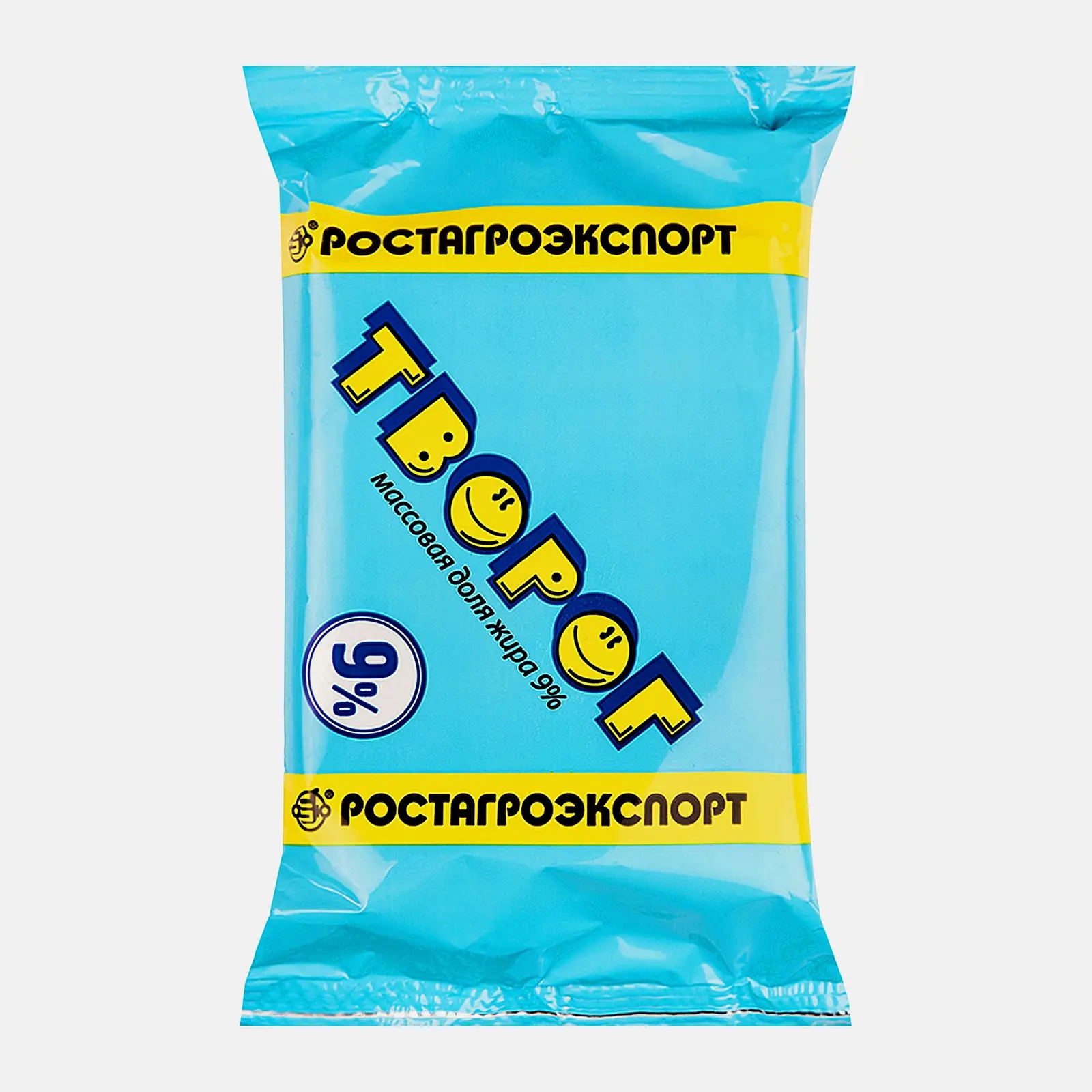 Изображение товара Мягкий творог Ростагроэкспорт 9% 180г - натуральный кисломолочный продукт