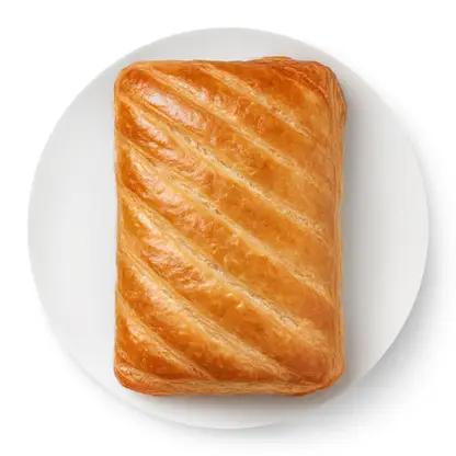 Изображение товара Слойка с ветчиной и сыром 63г