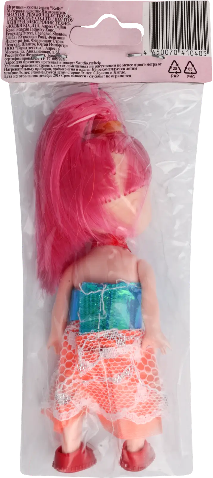 Кукла Город Детства Collection Город игр GI-6682 35г 6.5*17*5см
